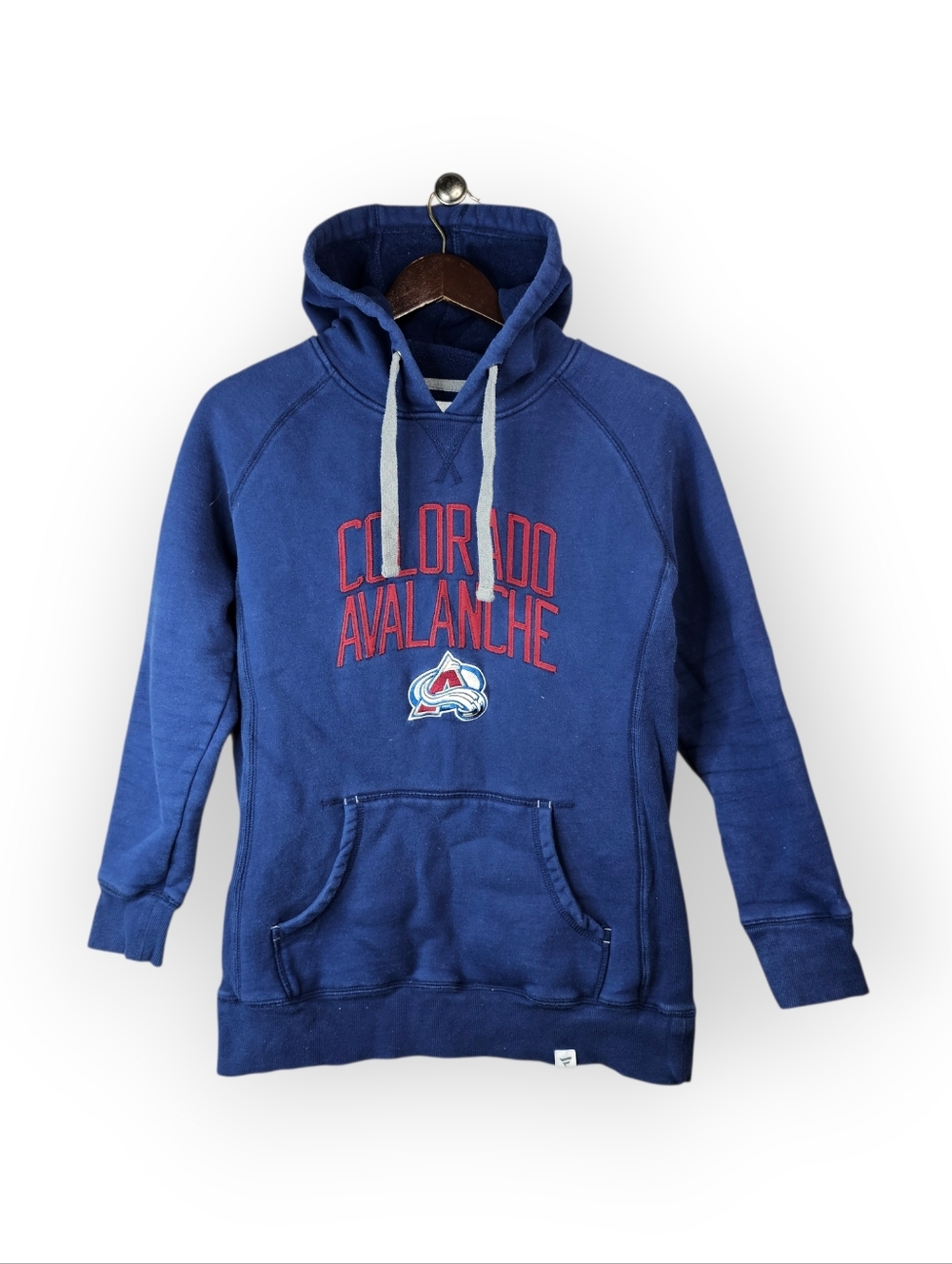 NHL Fanatics Colorado Avalanche Blue Pullover Hoodie Sweatshirt Size M - Picture 2 of 5